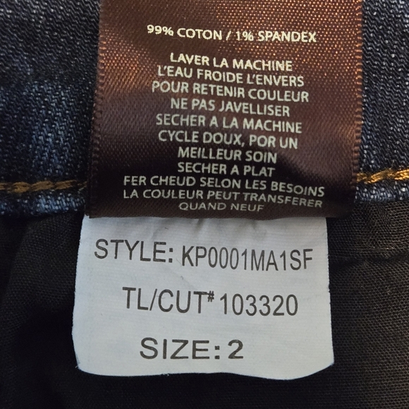 Kut from the Kloth Mid Rise Straight Leg Blue Jeans Size 2 | Women’s Small Denim - Picture 8 of 12